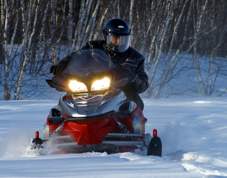 Snowmobiling in Canada