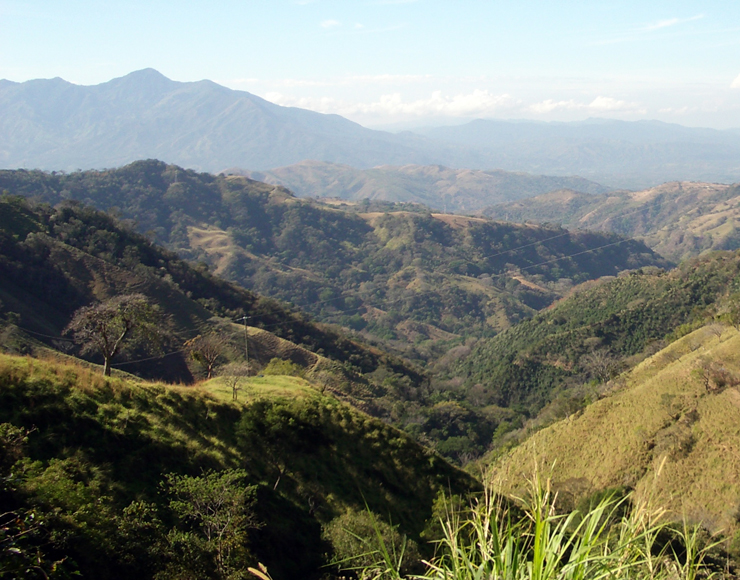 Hills Near Esparza Costa Rica