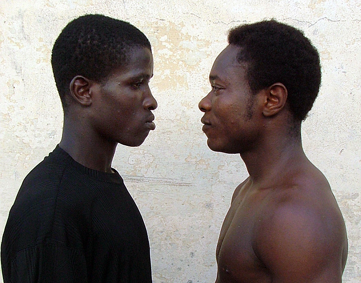 Boxers in Ghana