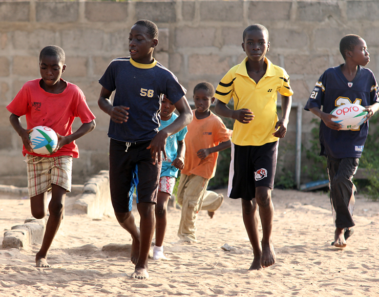 Rugby Training Project Ghana