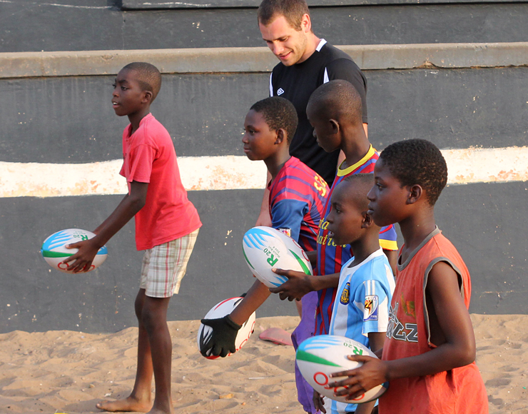 Ed Wander: Rugby Coaching and Playing Project in Ghana