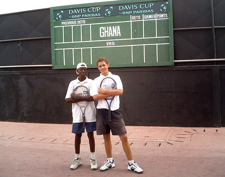 Christian Dorin: Tennis Coaching and Playing in Ghana