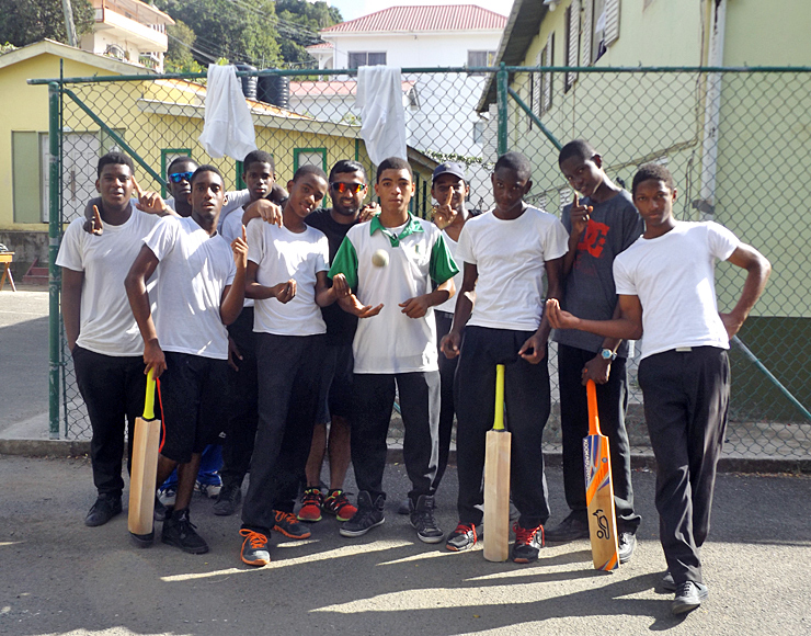Young Cricketers in Caribbean