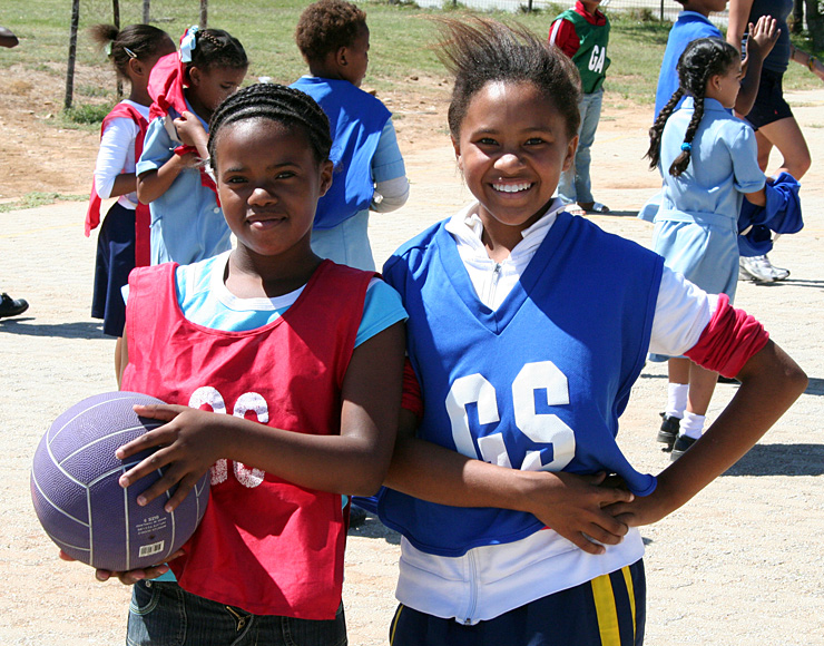 Young Netball Players South Africa