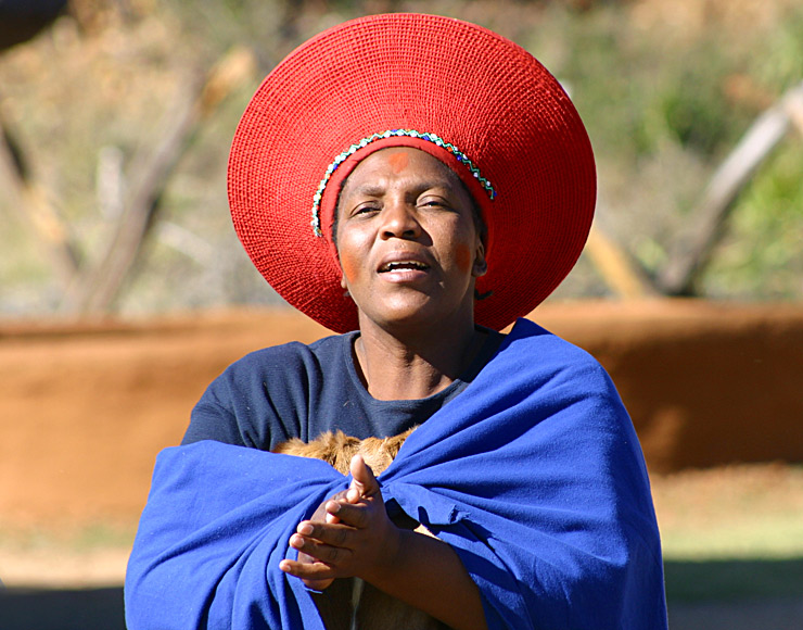 South African Traditional Lady