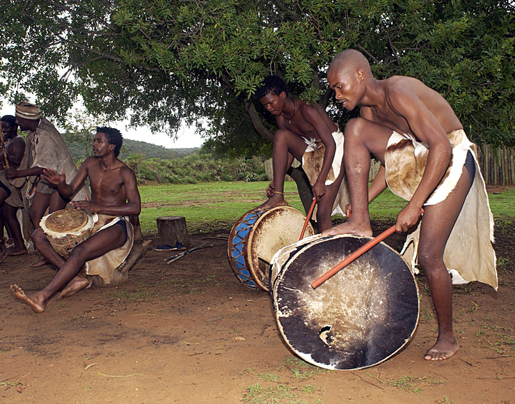 Traditional African Drummers South Africa