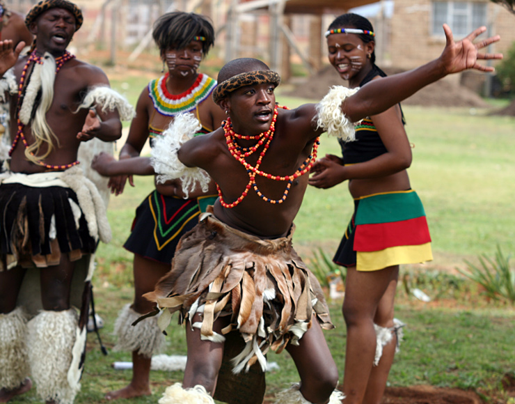 Traditional South African Dancers