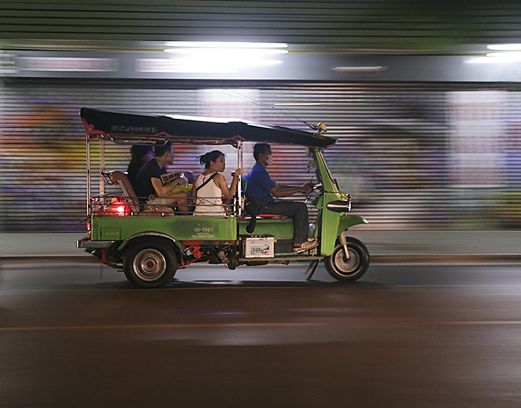 Tuk Tuk in Bangkok Thailand