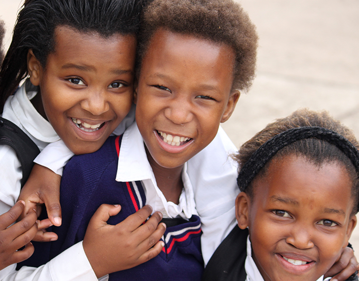 South African School Kids