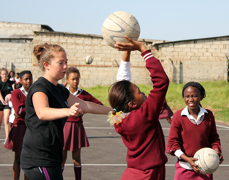 Sophie Harrison: Netball Coaching and Playing Project in South Africa