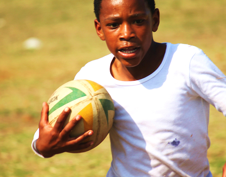 Young Rugby Player, South Africa