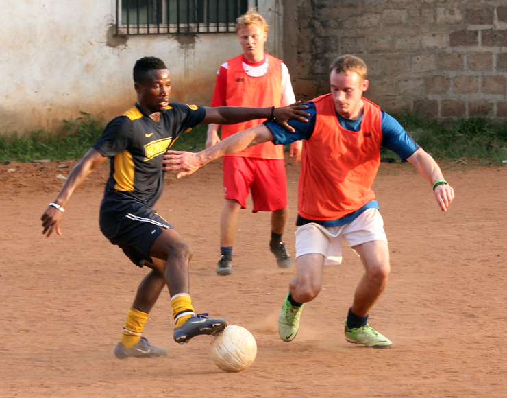 Play Football in Africa