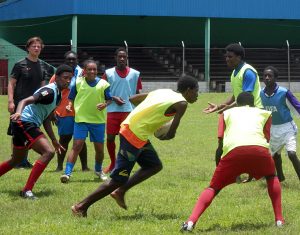 Henry Snow: Rugby Coaching and Playing Project in St Lucia